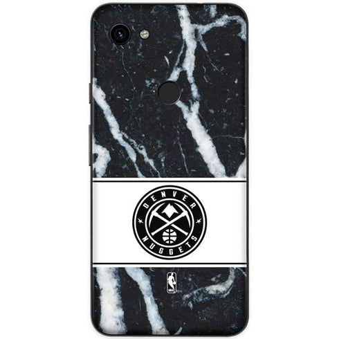 NBA Denver Nuggets Marble Google Pixel 3a XL Skin
